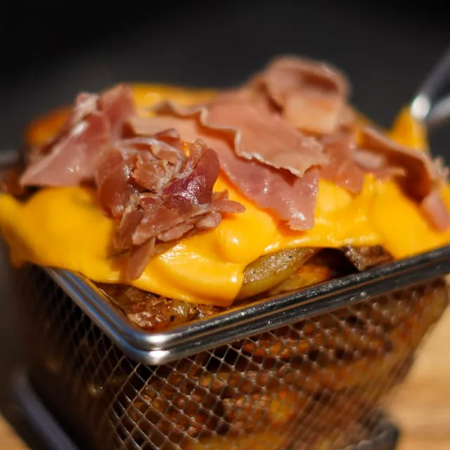 Frites cheddar Le Retro