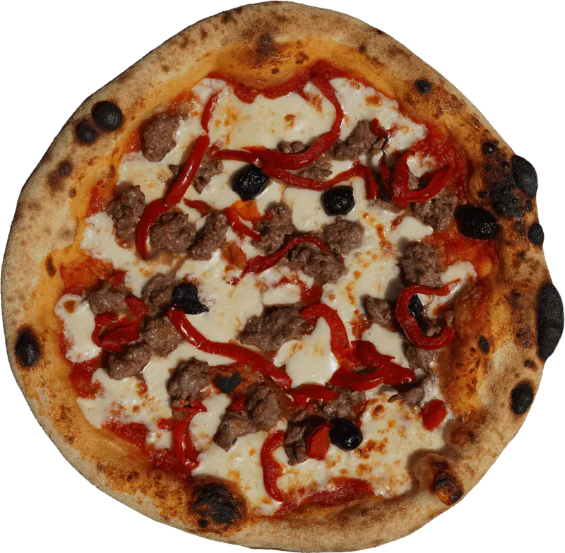 Pizza Bouchère napolitaine 34 cm, Le Retro Coudoux