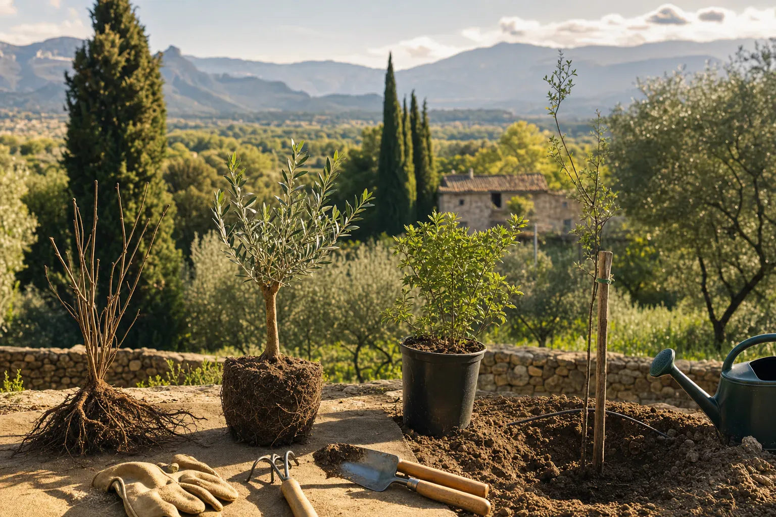 Quand planter un arbre ? En Provence, l'automne donne une saison d'avance aux racines