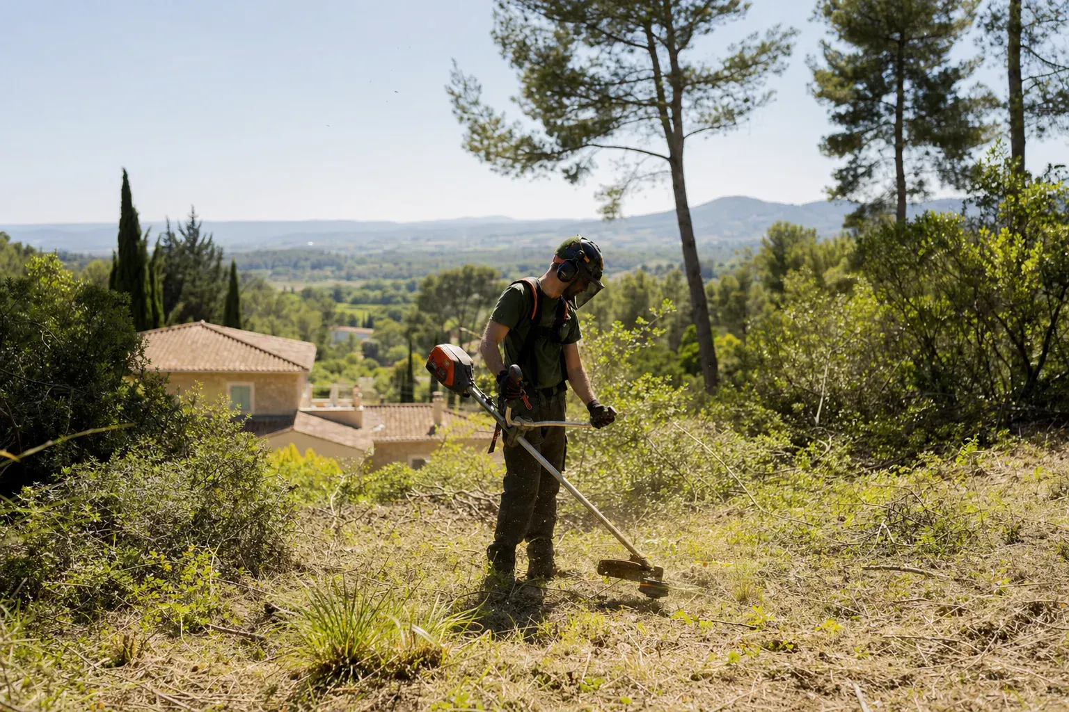 Quand débroussailler son terrain ? Le bon calendrier en Provence
