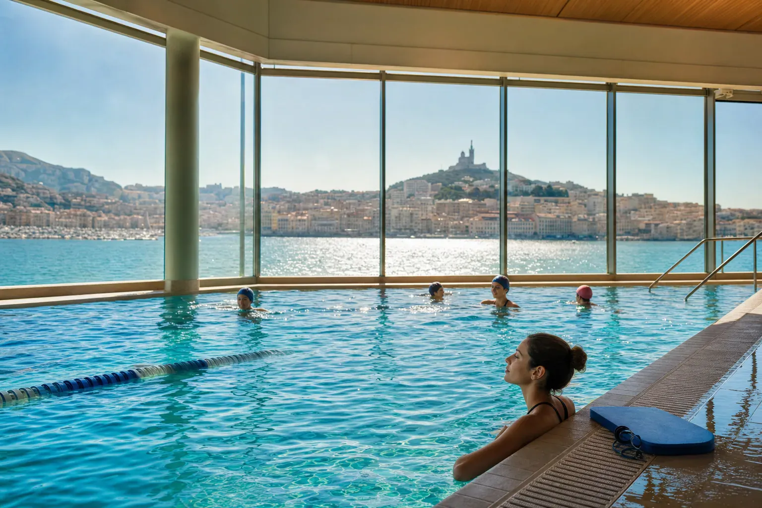 Bienfaits de l'eau chauffée en natation à Marseille
