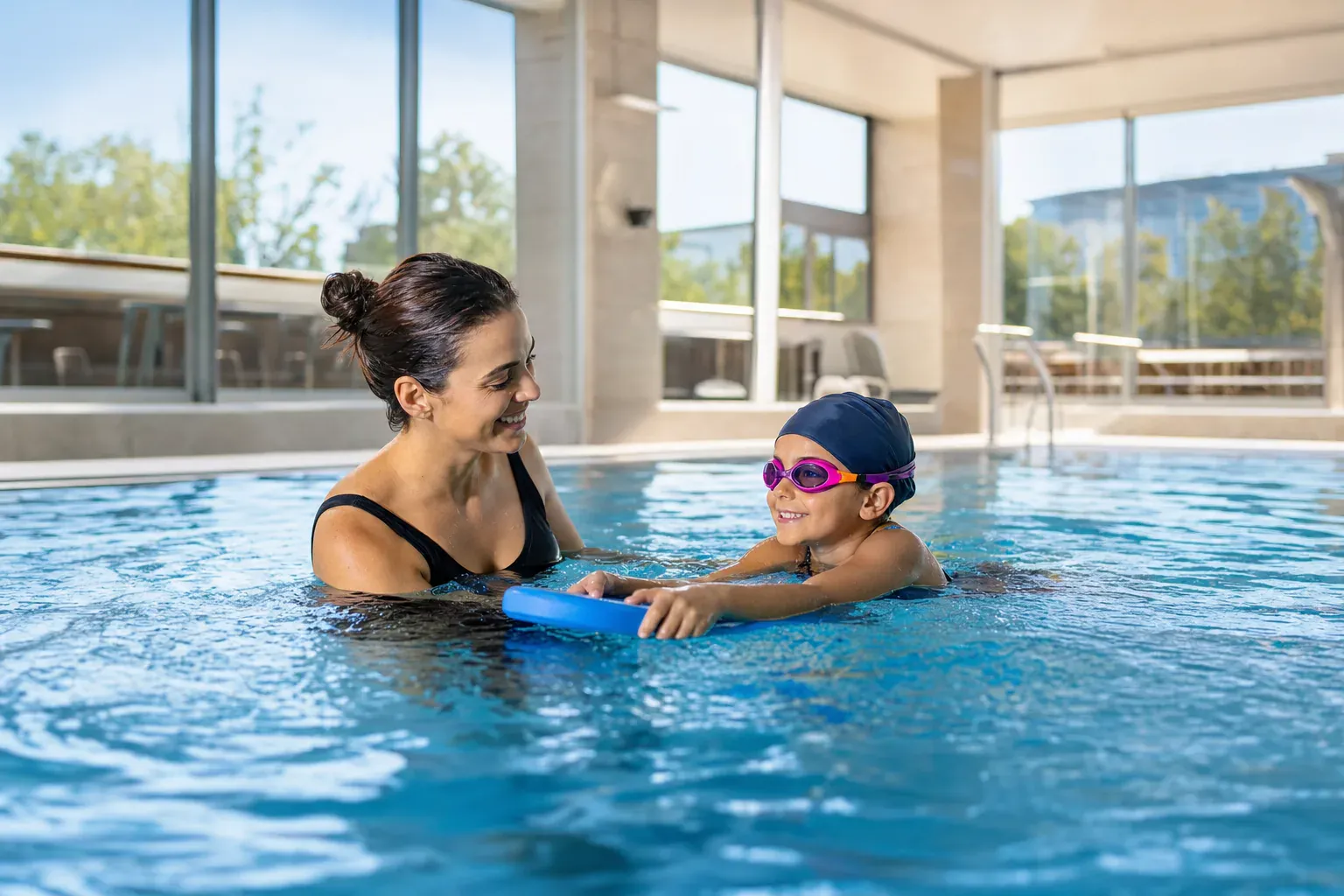 Combien de séances de natation pour apprendre à nager ?