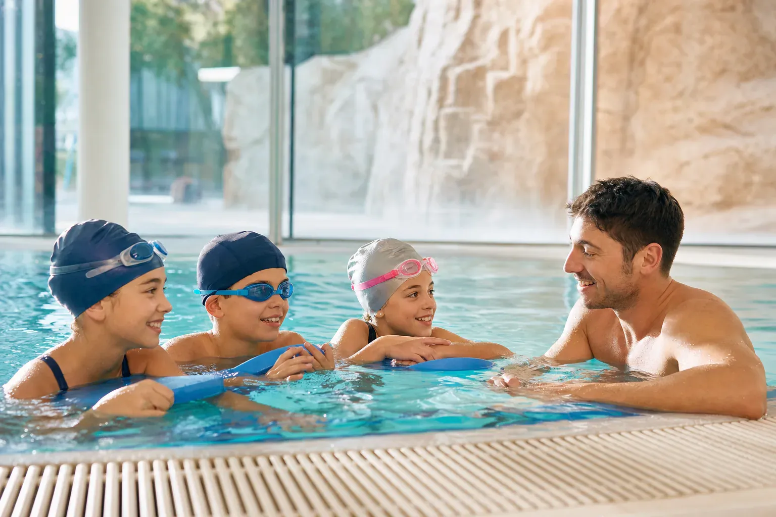 Petit groupe ou cours particulier de natation ?