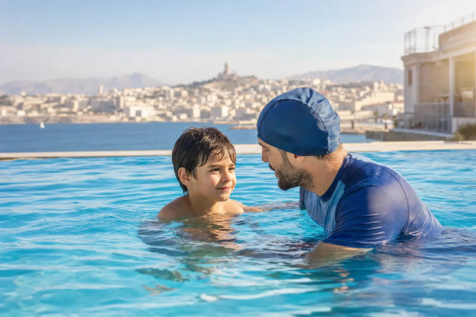 Comment vaincre la peur de l'eau à Marseille