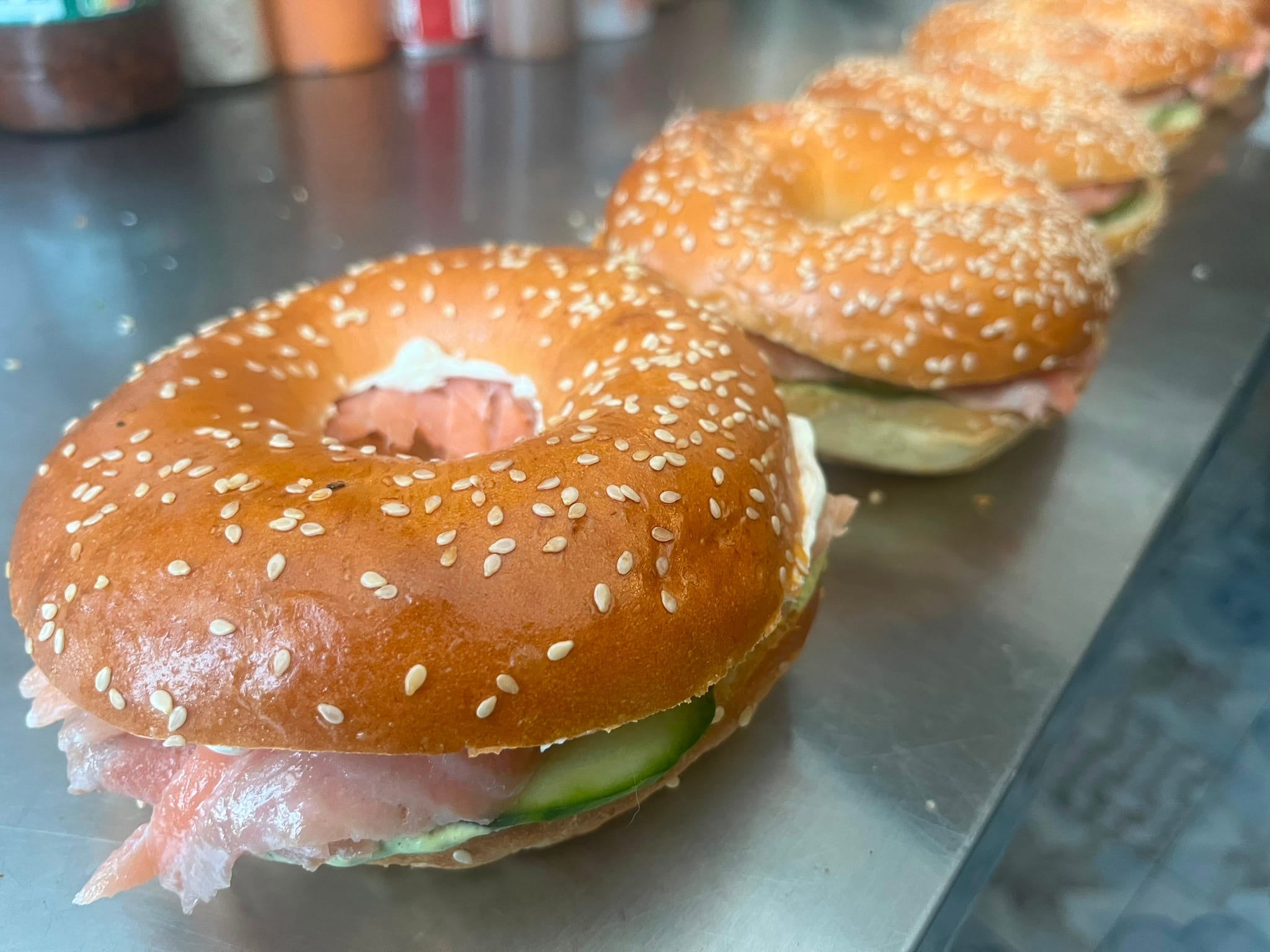 Plateau de bagels