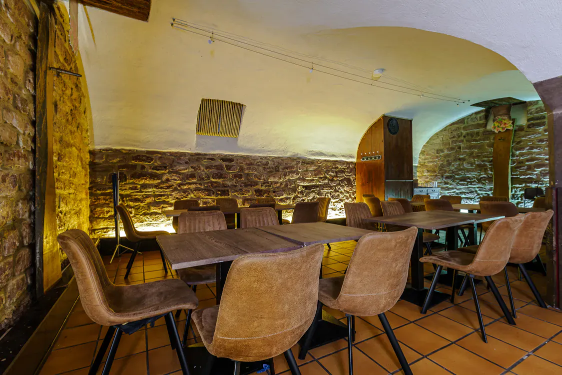 Caveau au crépuscule