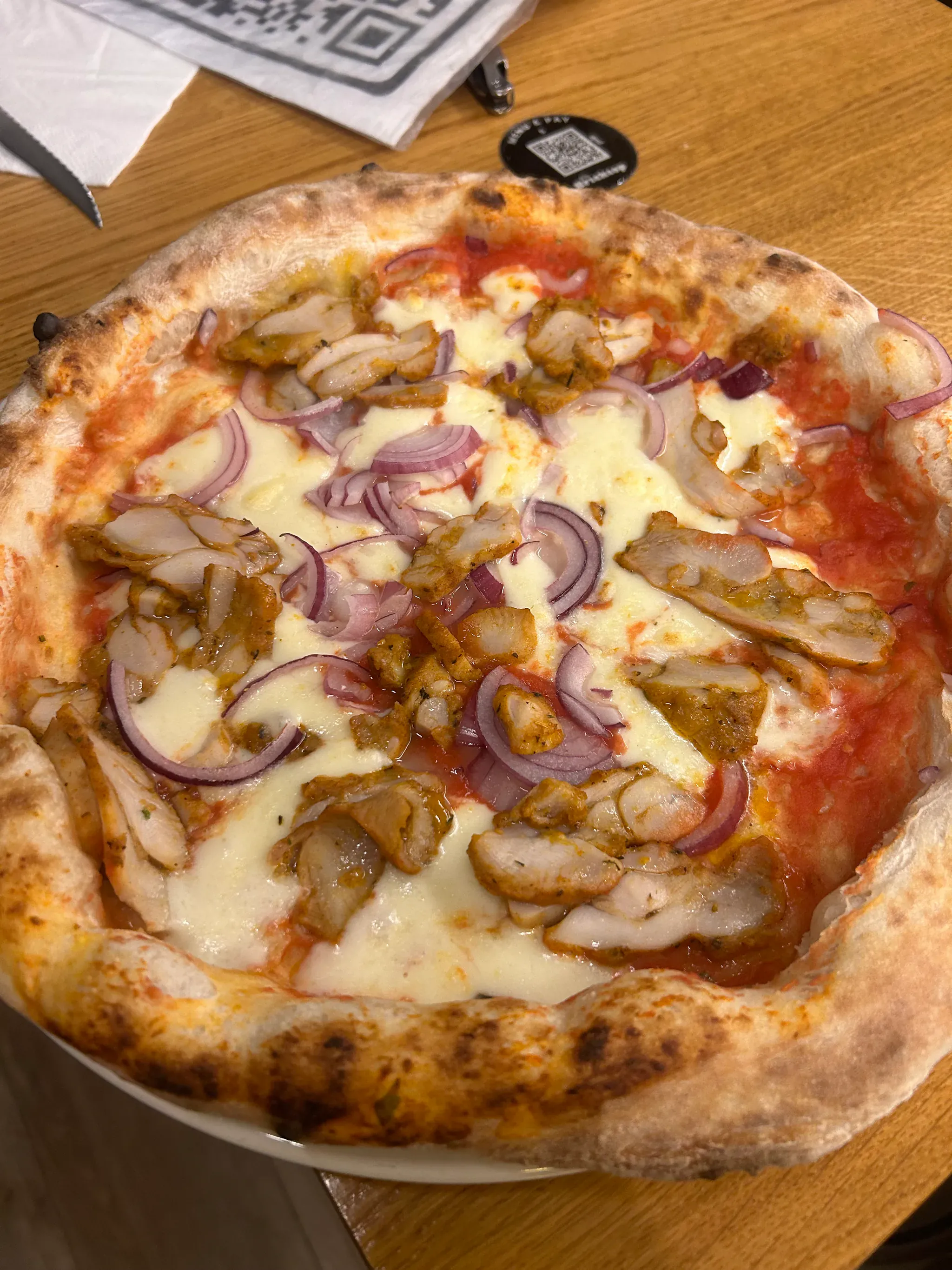 Pizza Poulet Tomate