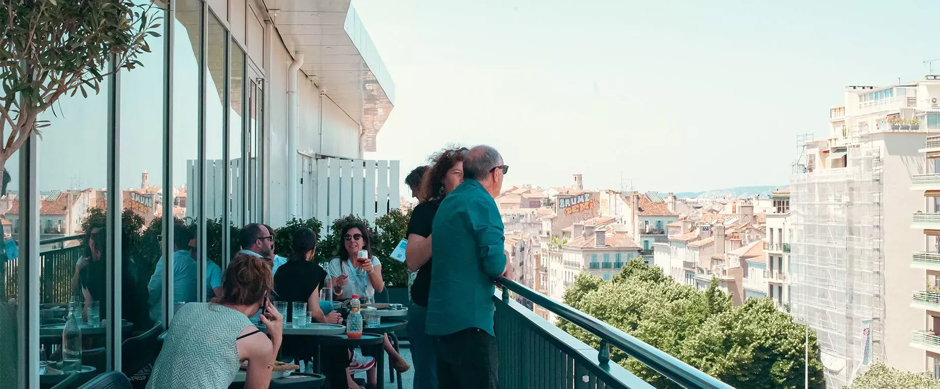 Terrasse panoramique du Rooftop des Réformés