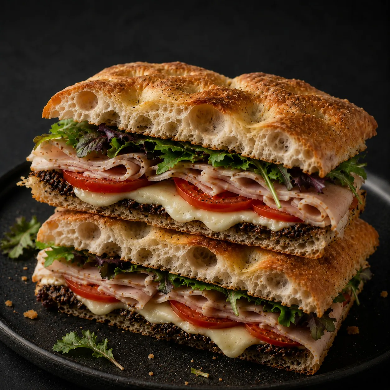 Focaccia Macchia Focaccia Macchia, recette signature du restaurant italien Ciao Focaccia