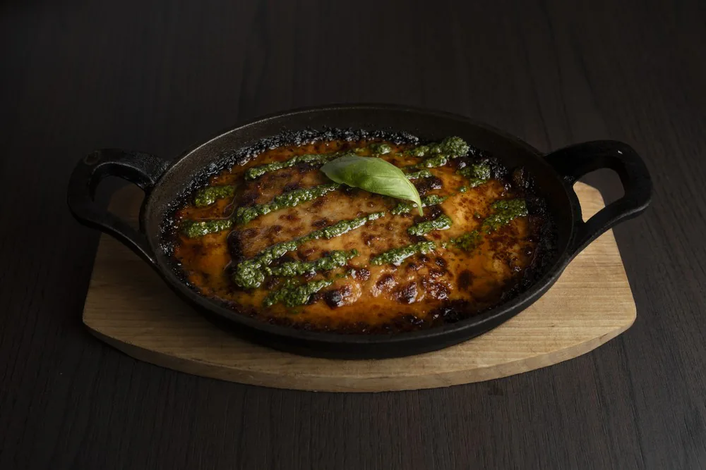 Aubergine parmesane
