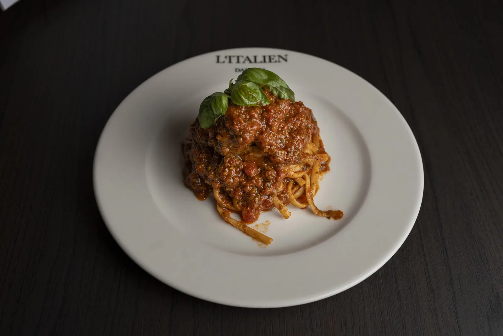 Menu enfant : pâtes aux boulettes