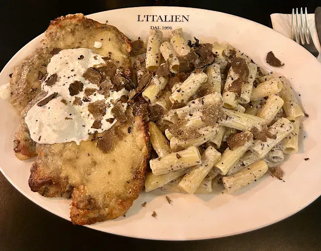 Arancini siciliens frits - Spécialité italienne Restaurant L'Italien