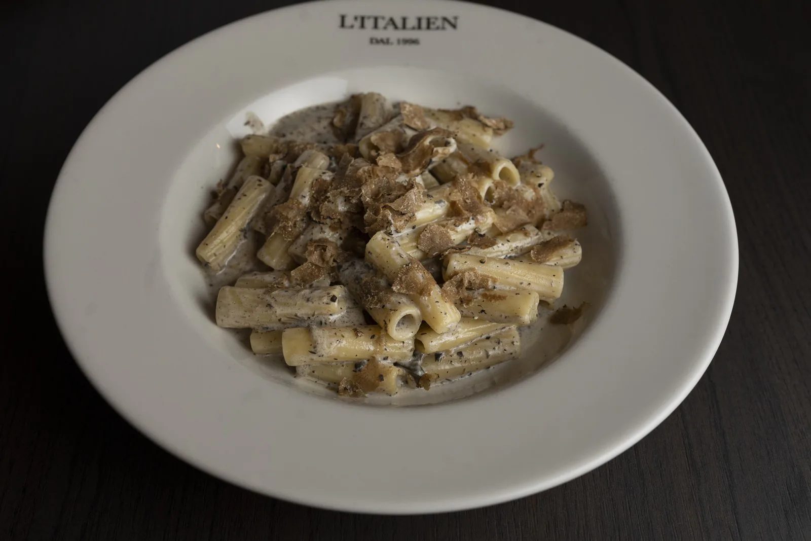 Rigatoni à la truffe