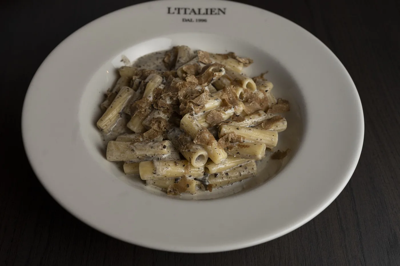 Rigatoni à la truffe
