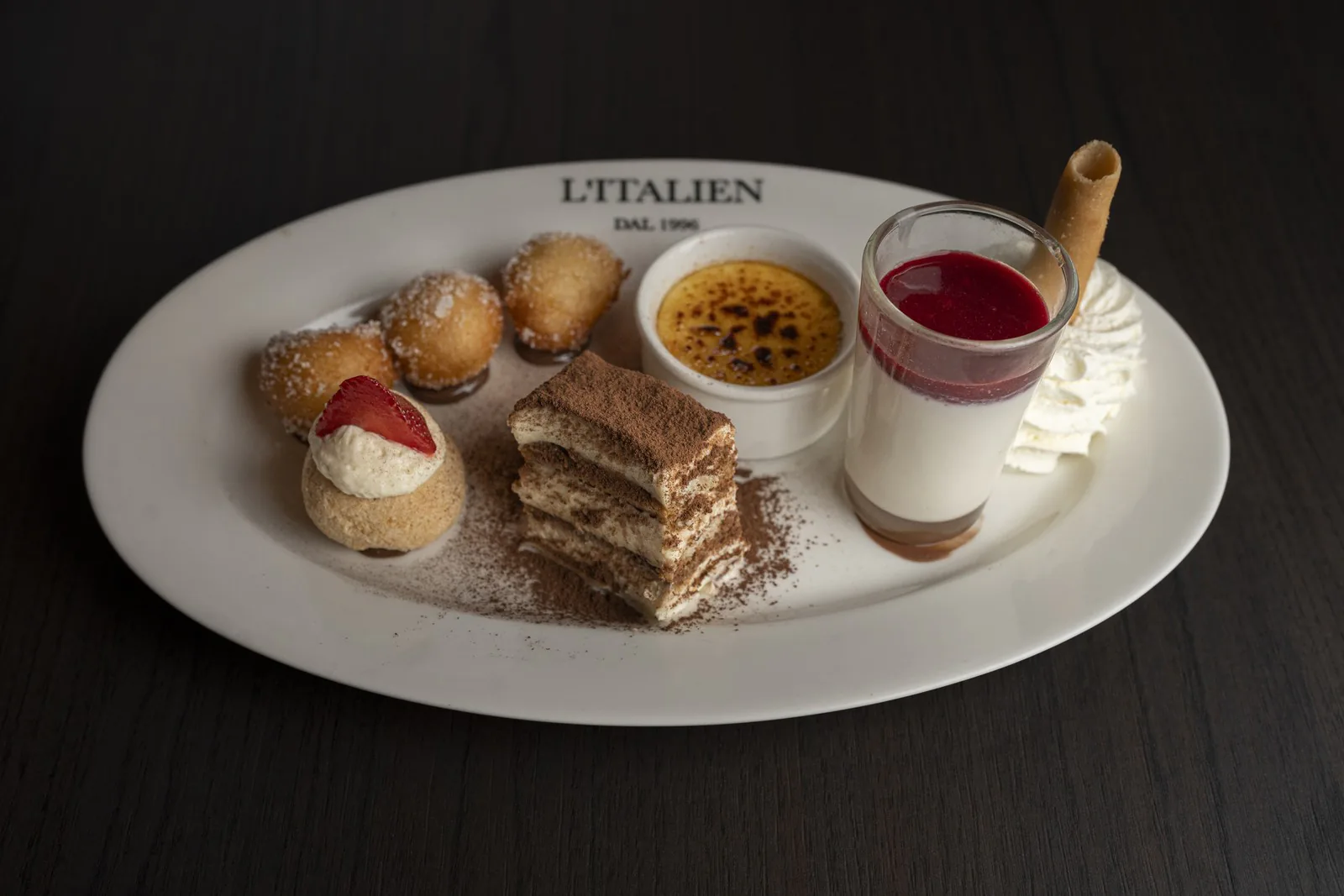 Café ou thé très gourmand