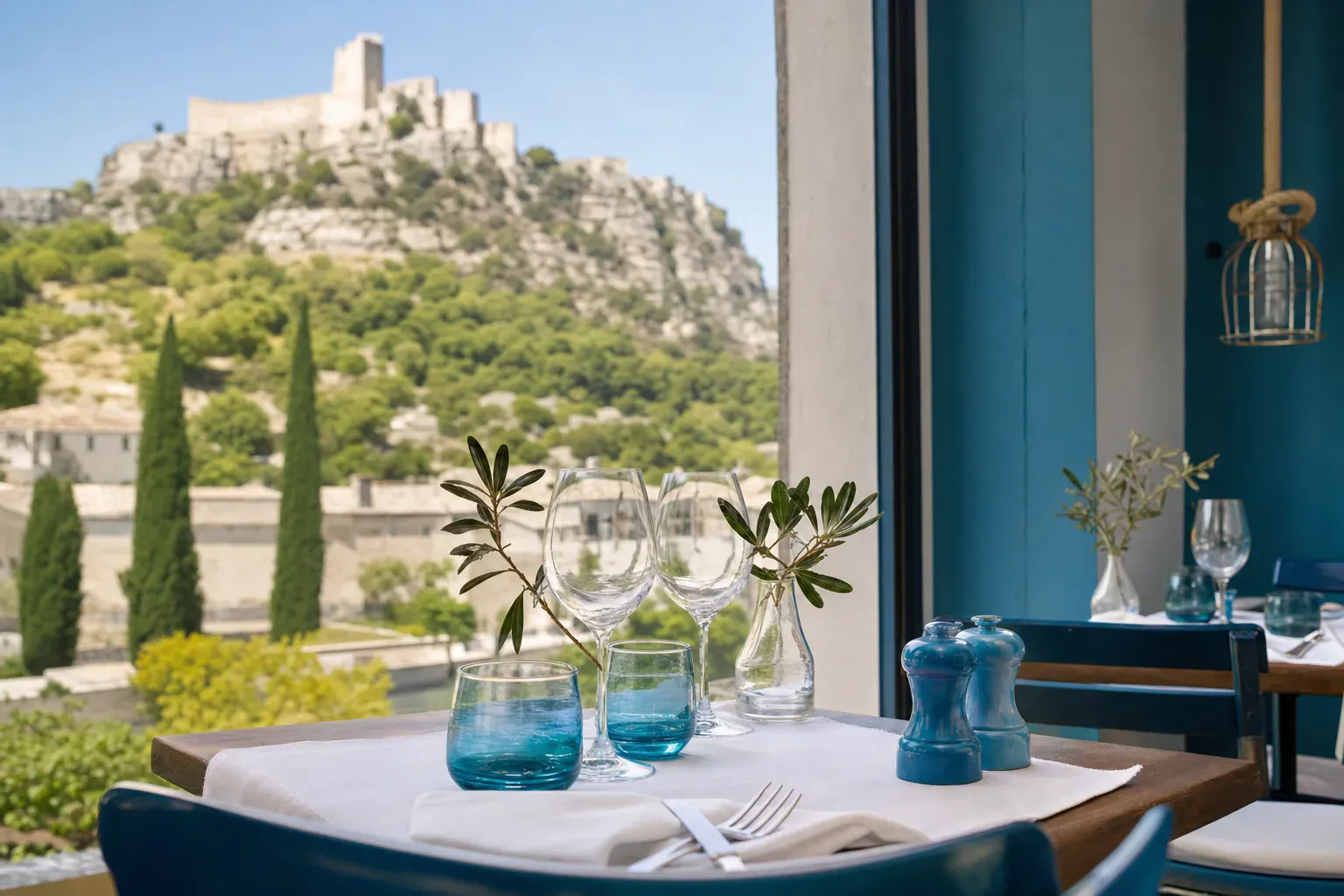 visiter le château de Mornas