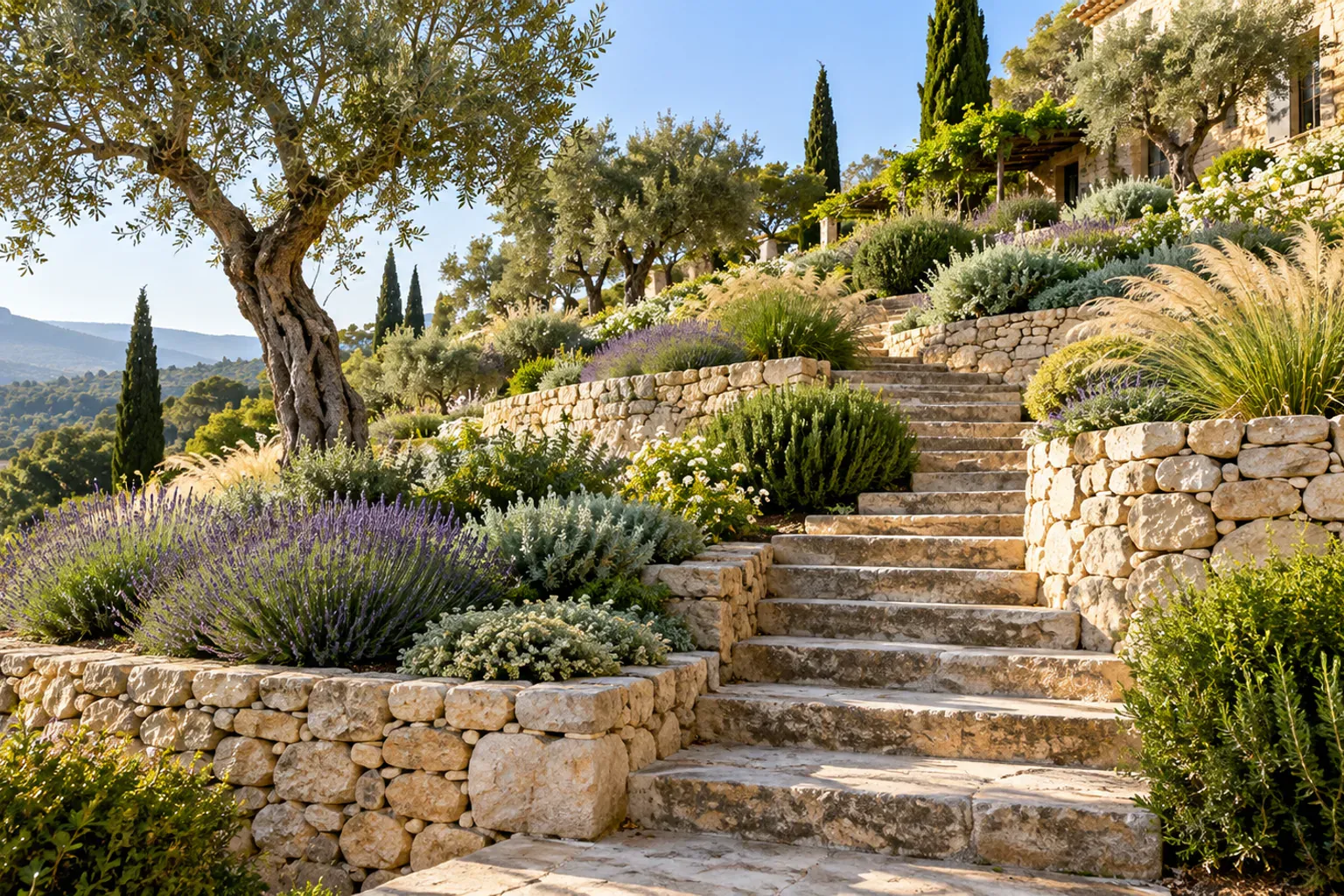 Comment aménager un jardin en pente : le guide pour le Var