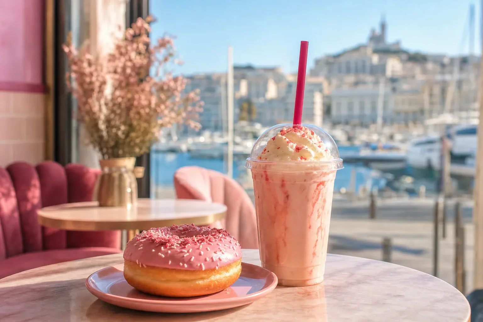 quelle boisson avec un donut