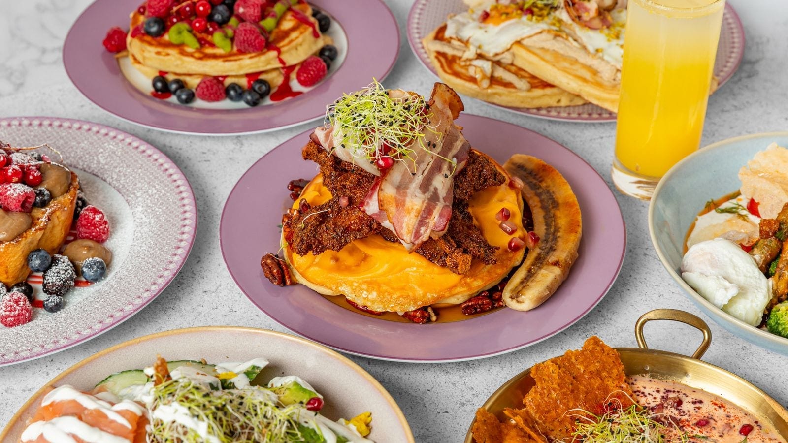 Brunch fusion fait maison pour une privatisation de groupe à Strasbourg