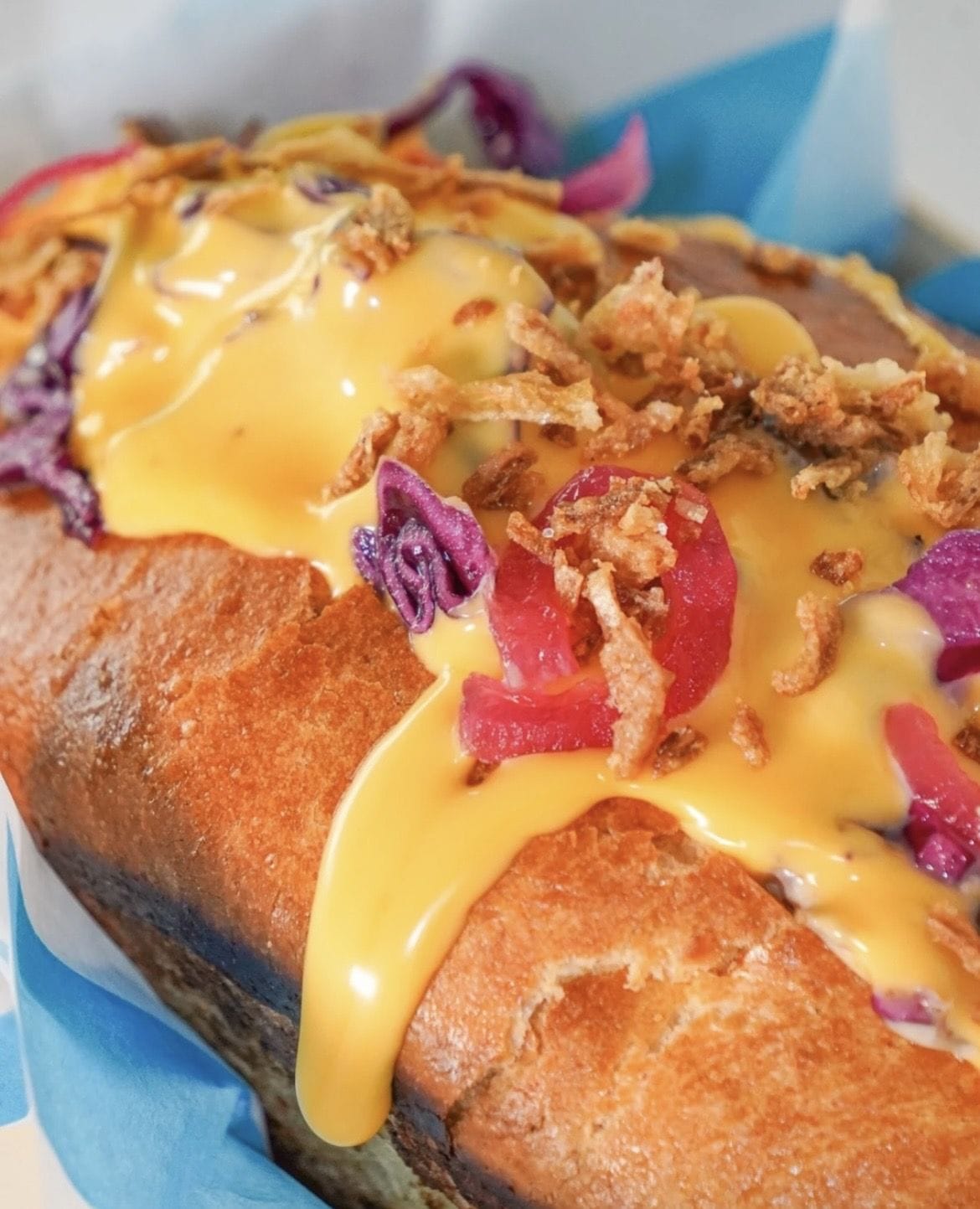 Brioche salée Mama Brioche commandée sur Uber Eats au Vieux-Port de Marseille