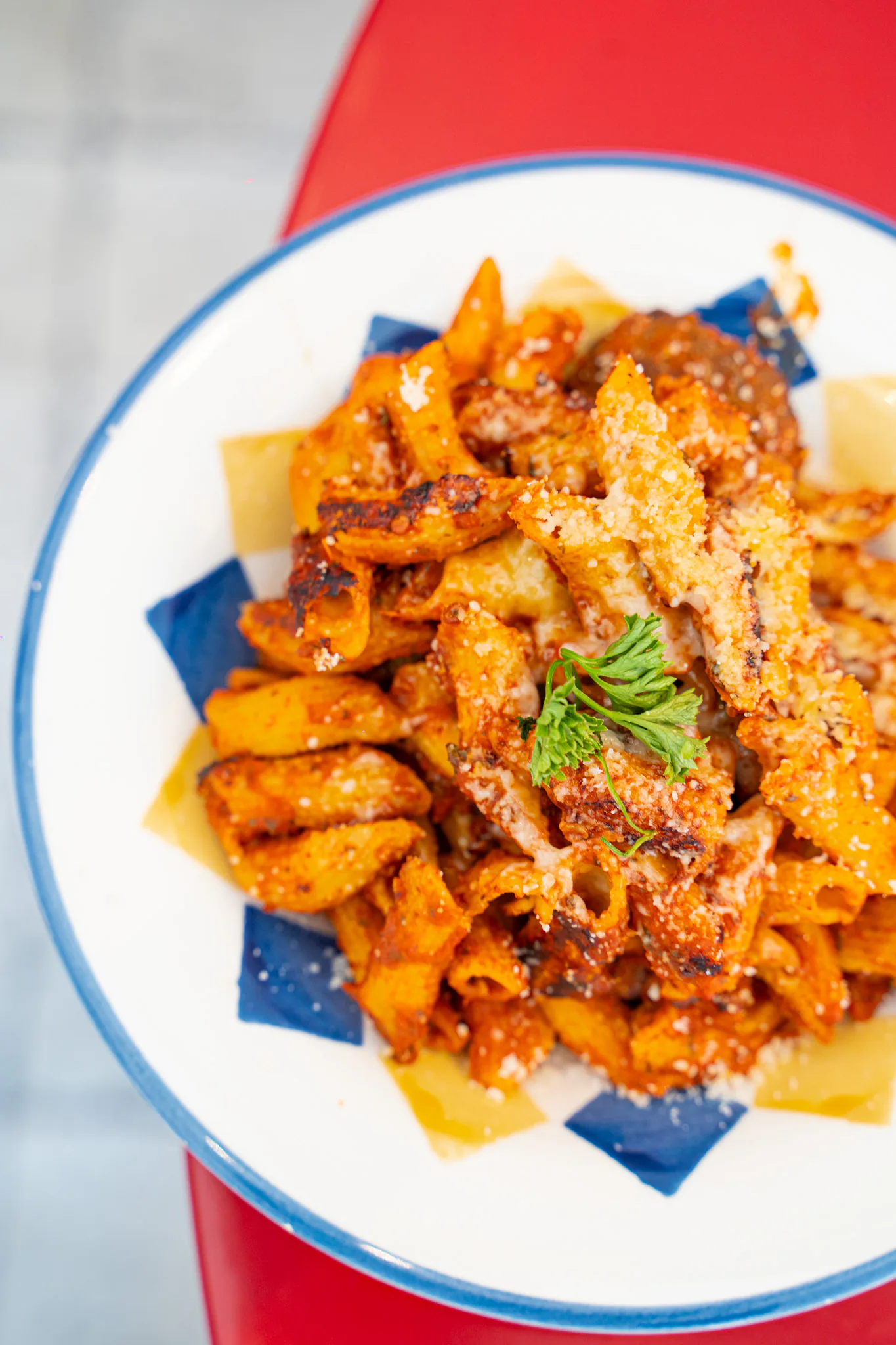 Pâtes fraîches maison sauce tomate
