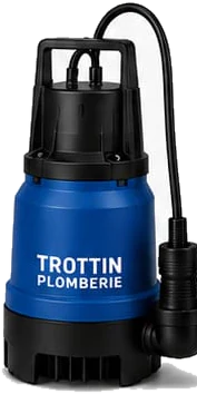 Pompe à eaux chargées Trottin Plomberie disponible à la location