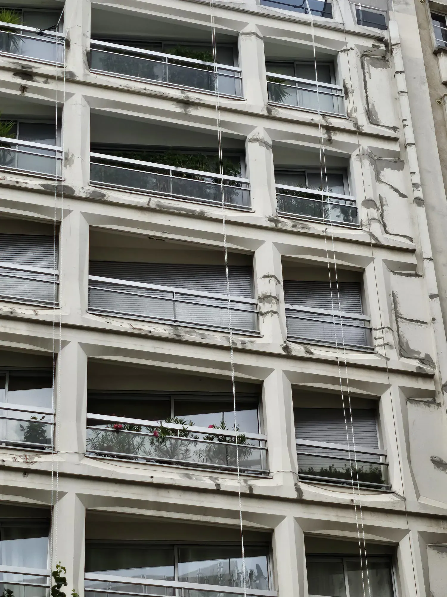 Facade avant ravalement
