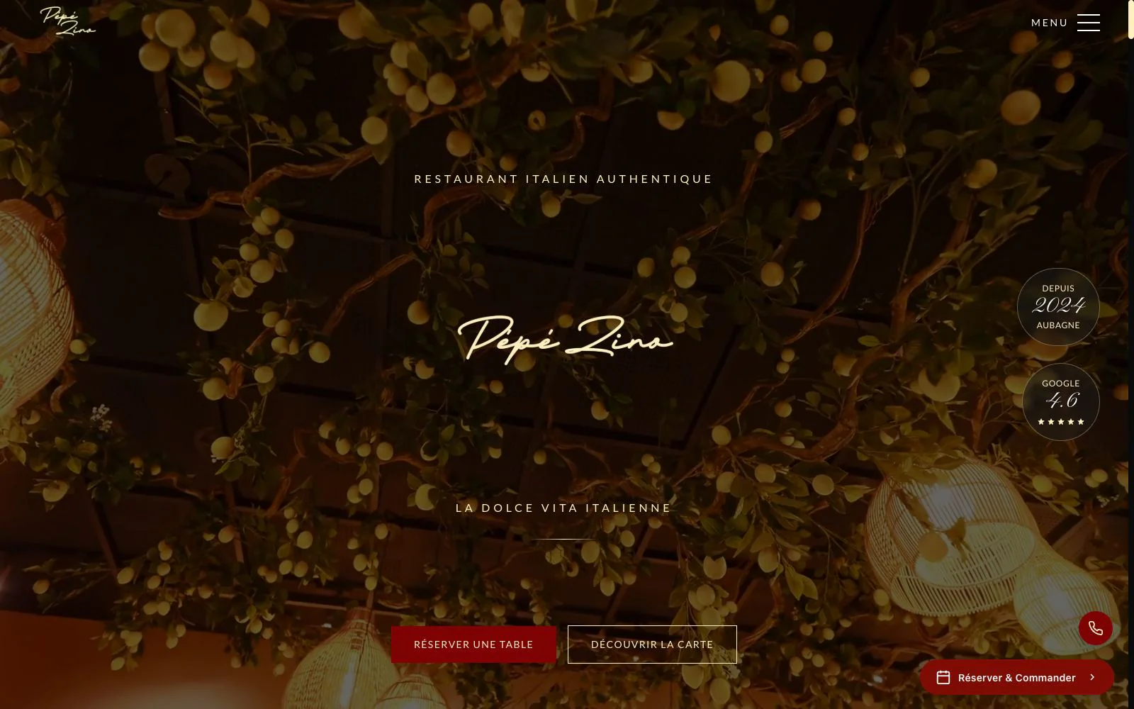 Site web de Pépé Zino