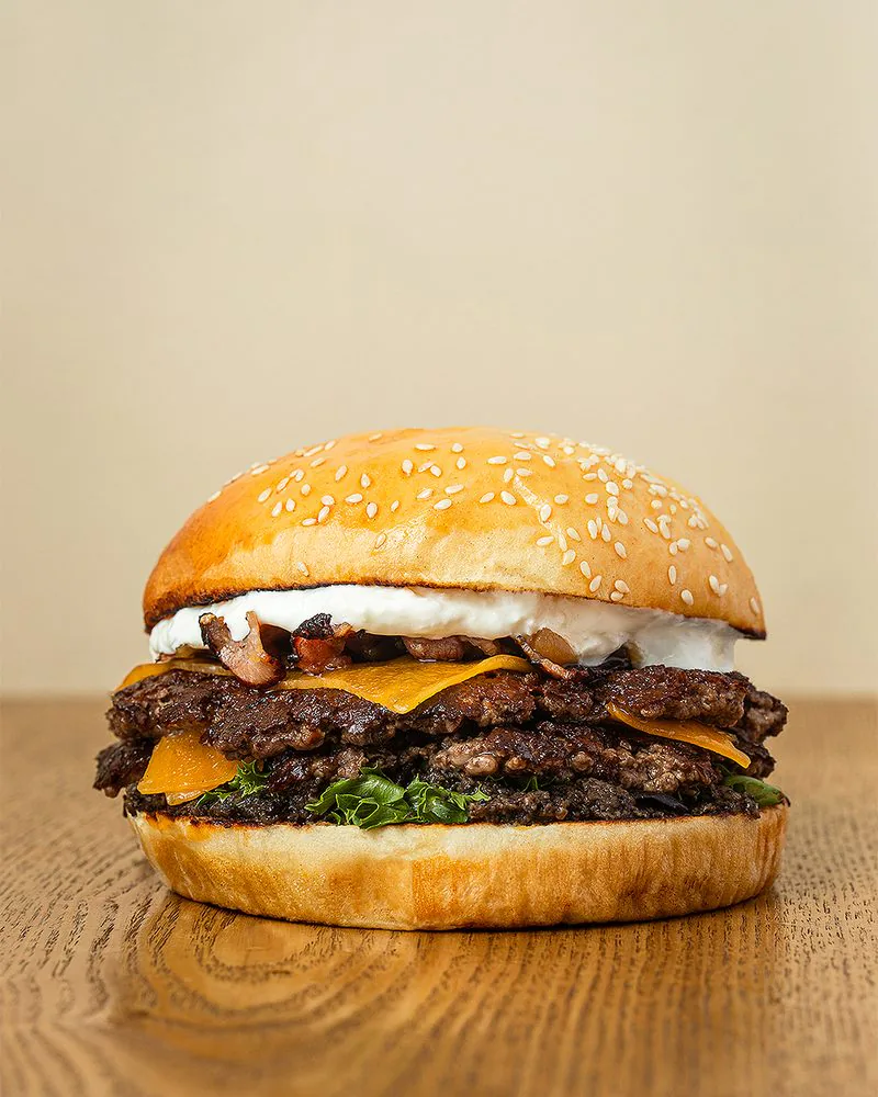 Le Providentiel, burger à la crème de truffe de Burger Industry