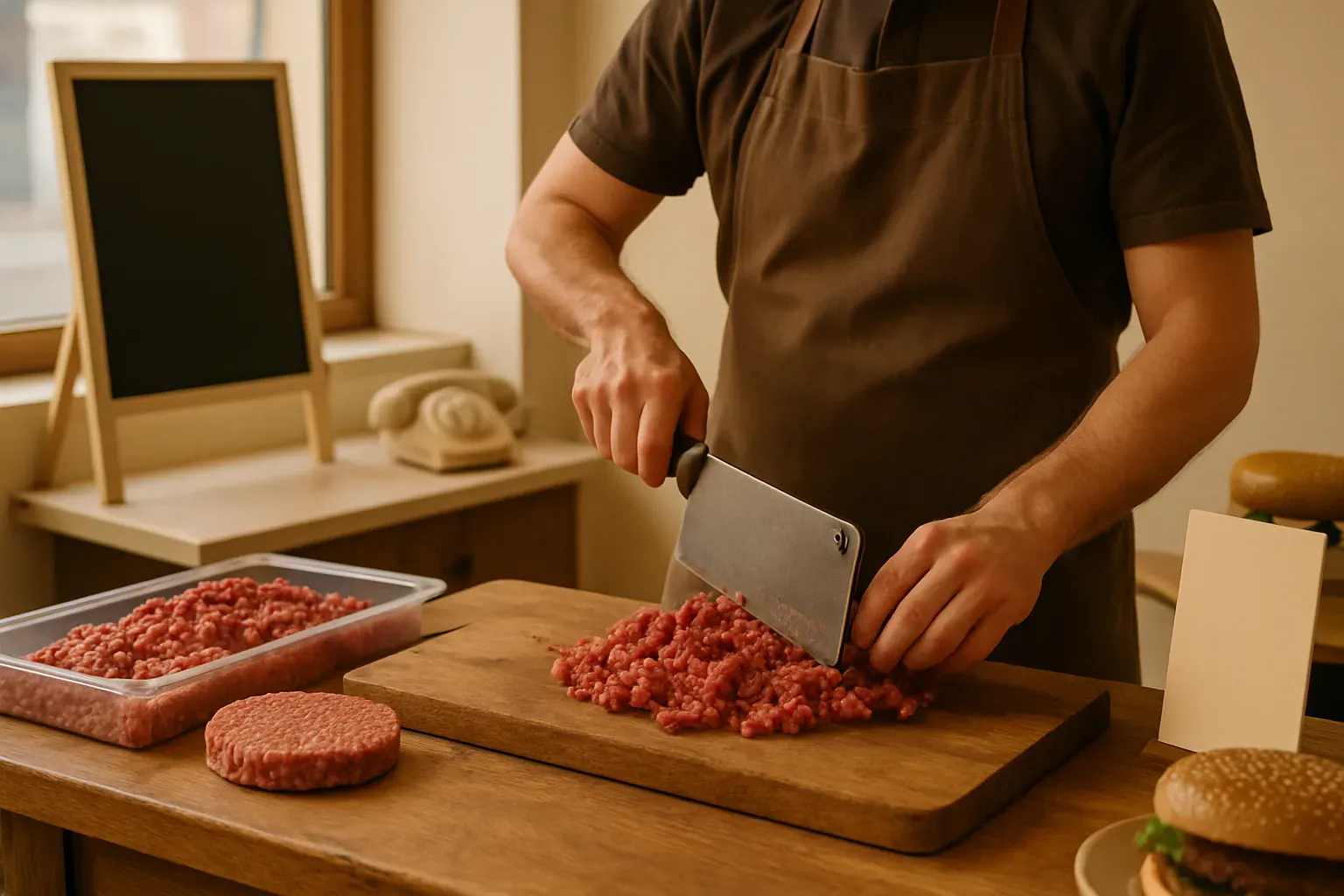 pourquoi hacher le bœuf à la minute