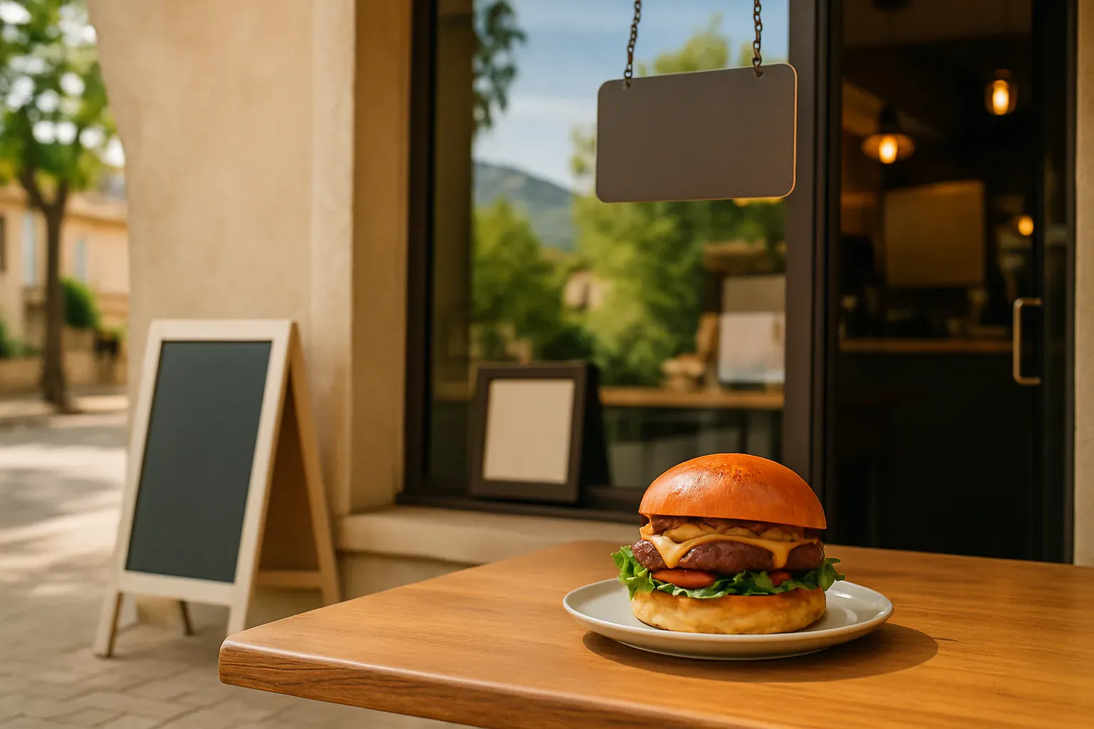 où manger un burger entre Aix-en-Provence et le Luberon