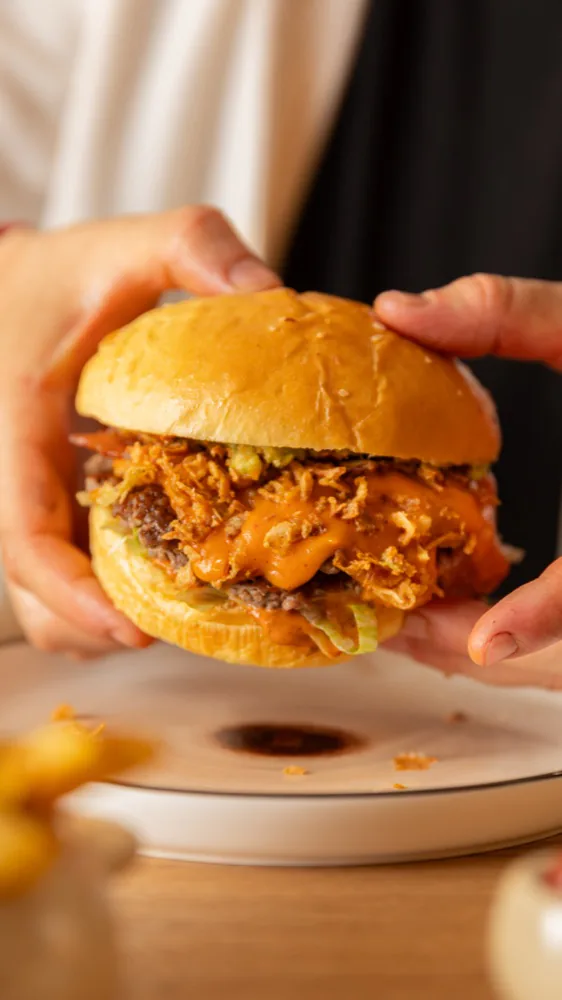 Instant gourmand chez Burger Industry, à Lambesc