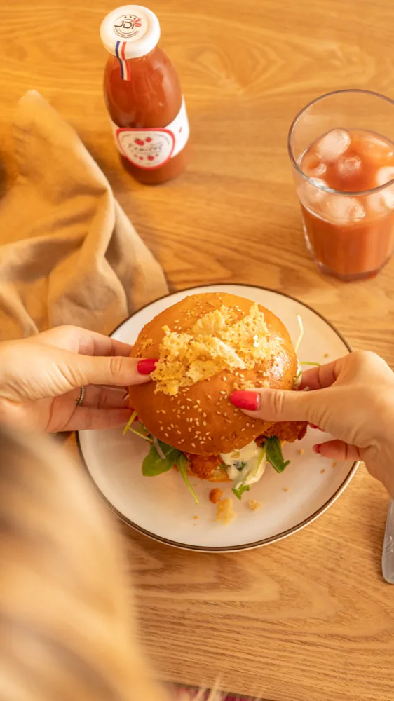 Instant gourmand chez Burger Industry, à Lambesc