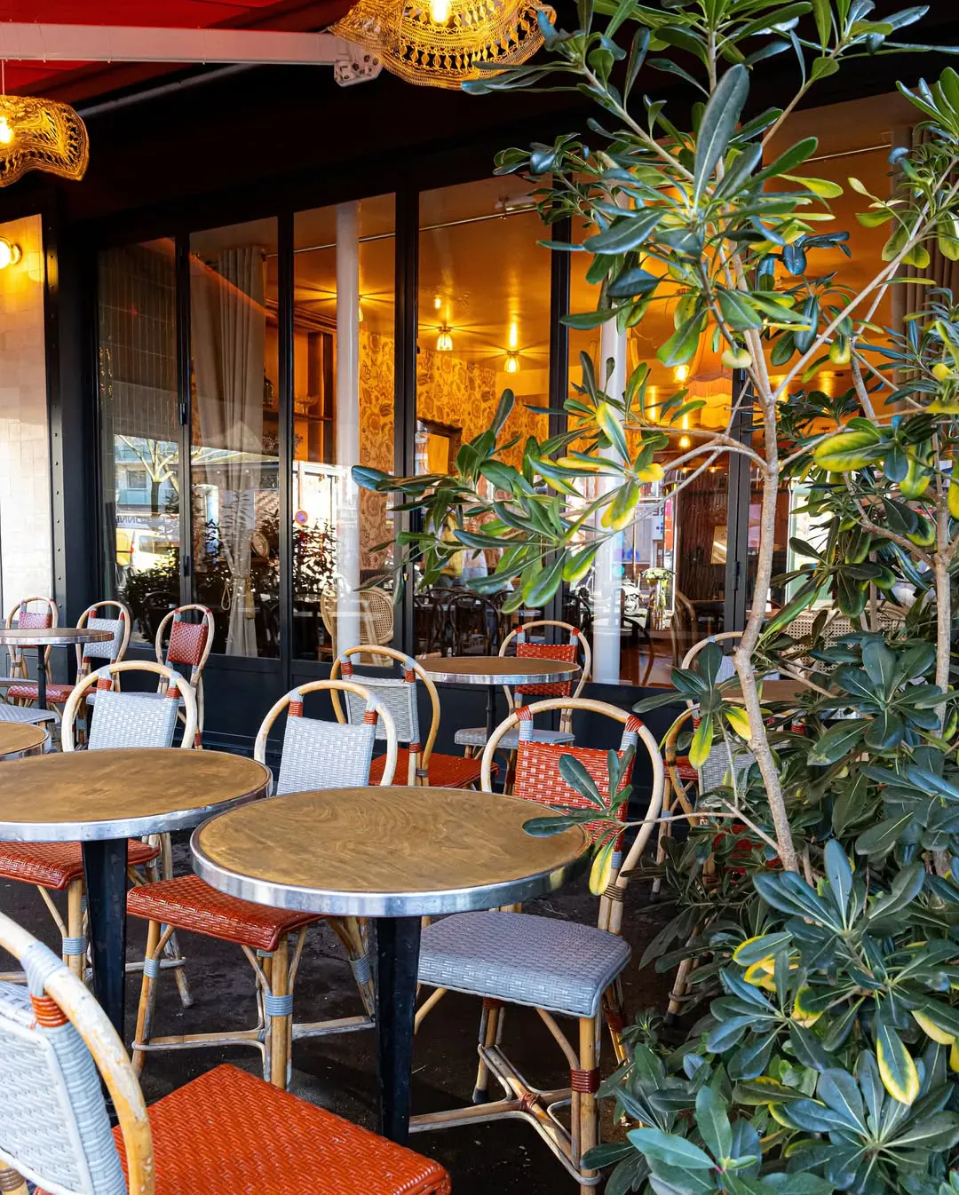 Brunch en terrasse au soleil au Café Juliette - Paris 20e