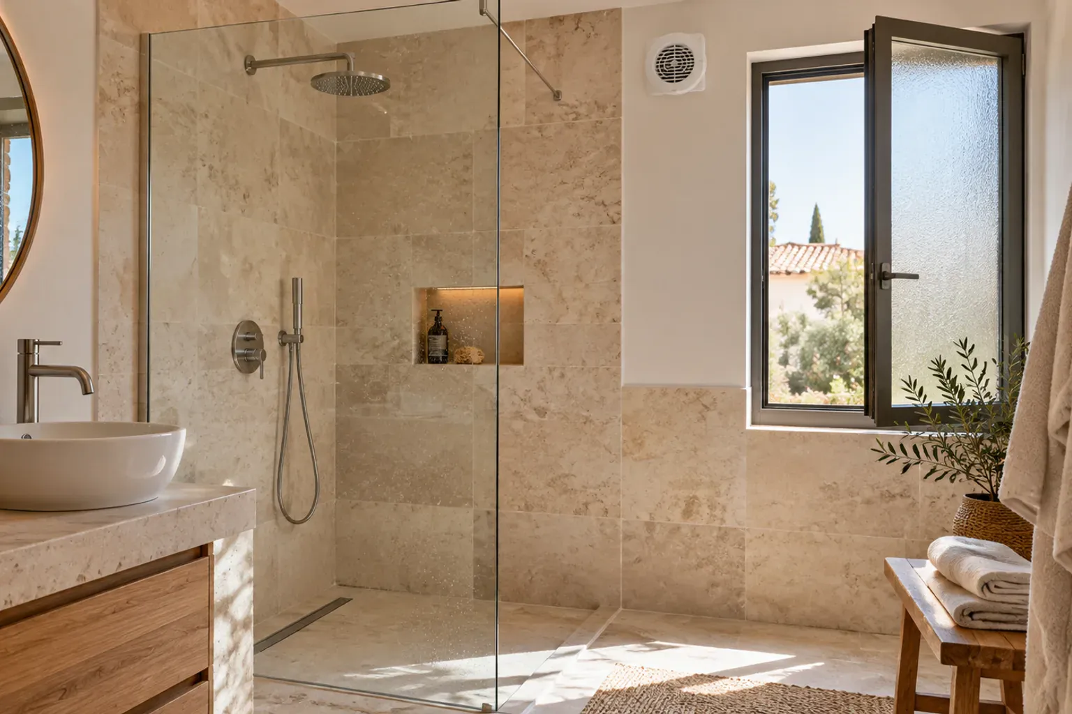 Ventilation de salle de bain : comment bien évacuer l'humidité, avec ou sans fenêtre