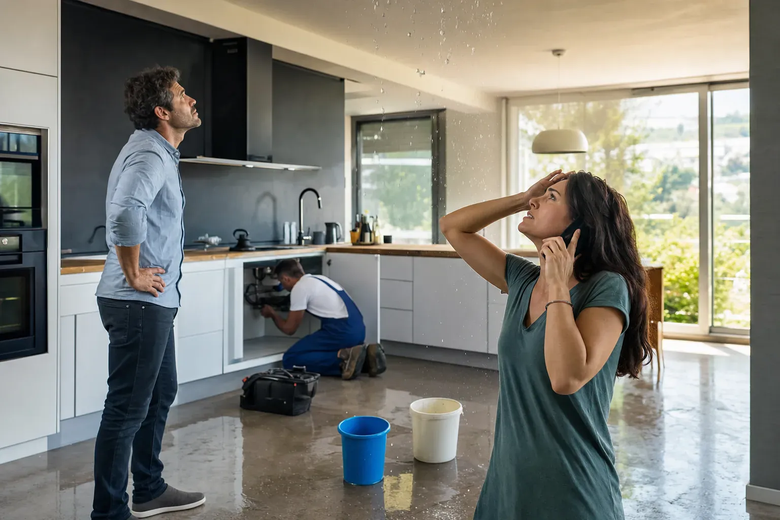 Fuite d'eau et dégât des eaux : les démarches à suivre, dans l’ordre