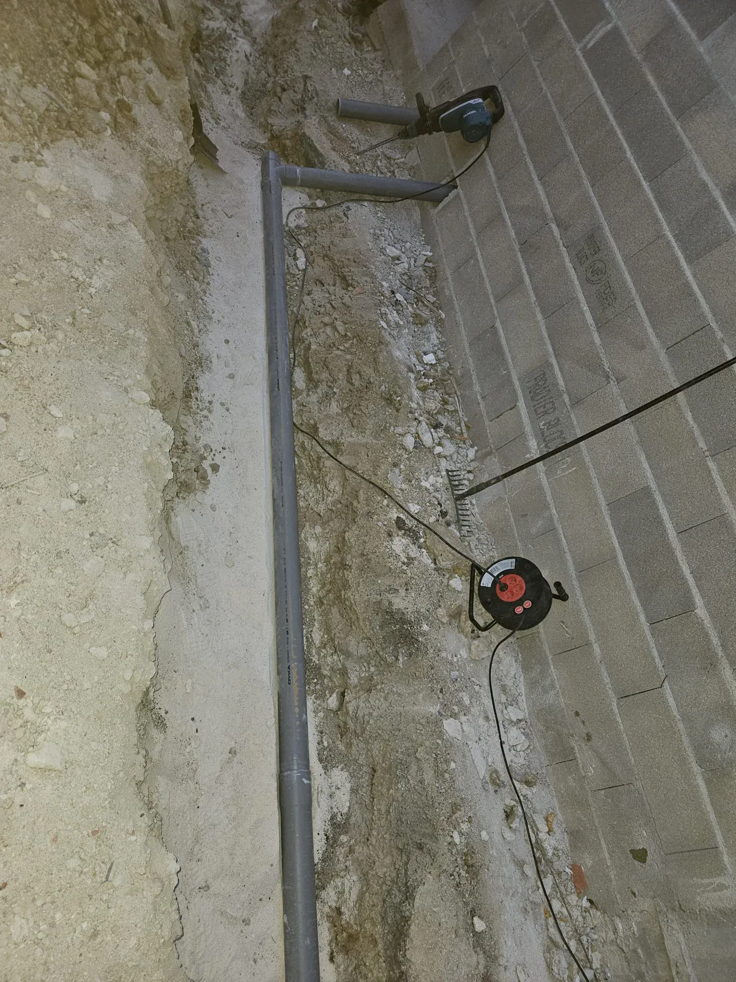 Chantier CLG Plomberie — Stations de relevage, vue 4