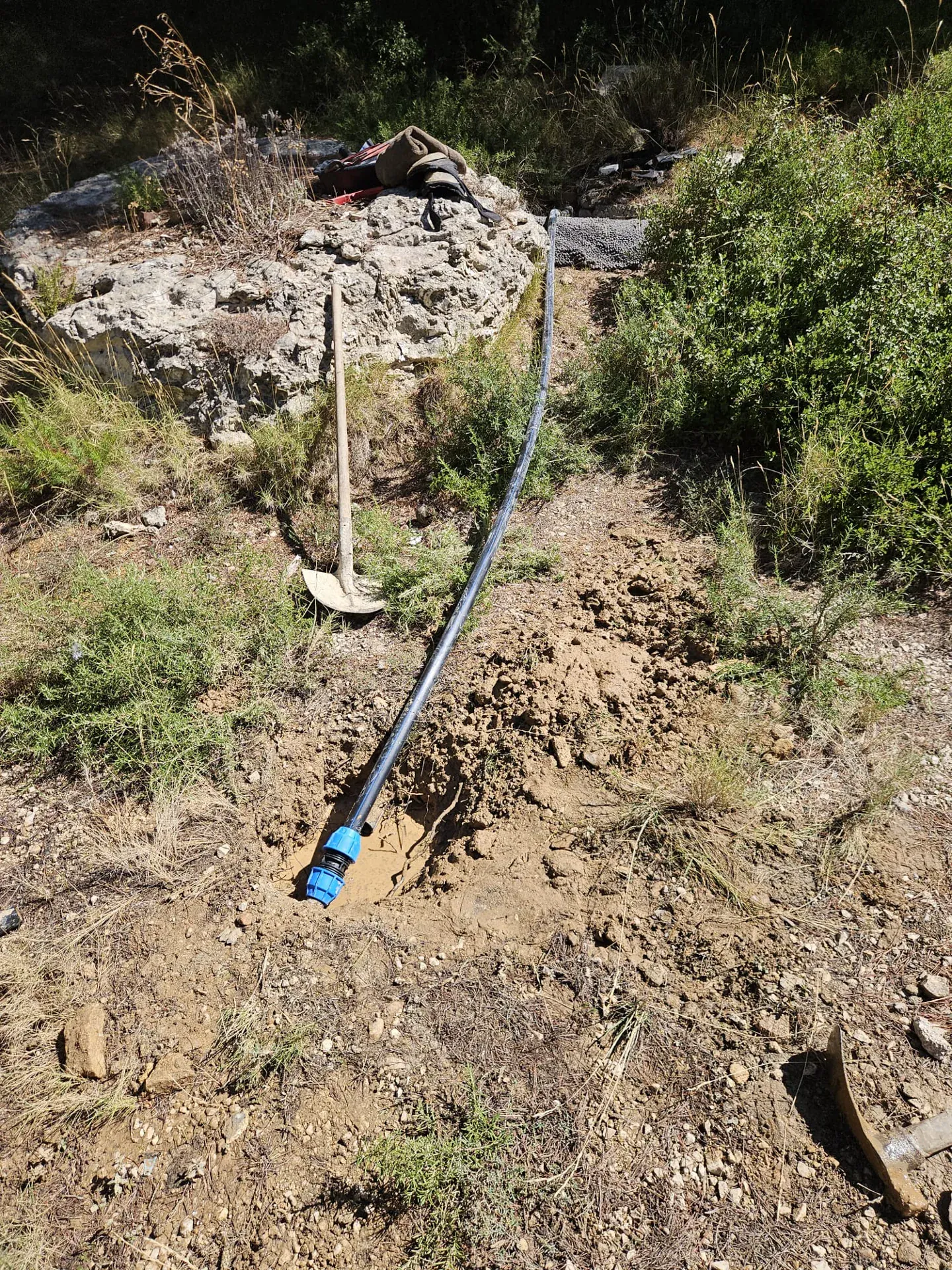 Chantier CLG Plomberie — Recherche de fuite, vue 2
