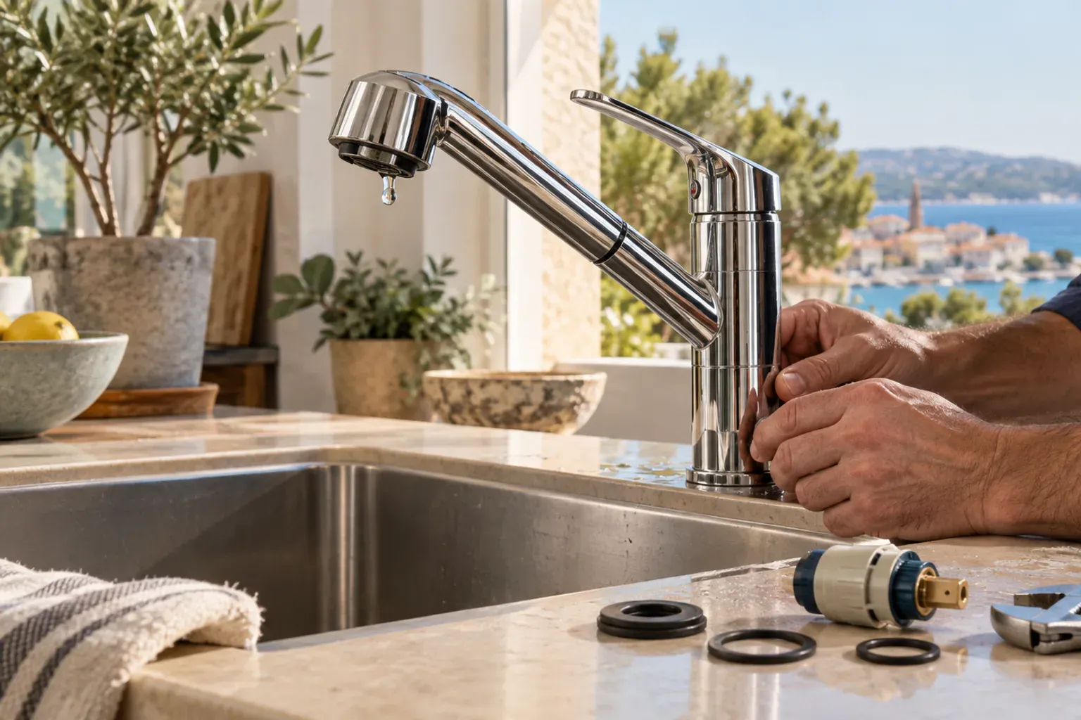 Pourquoi mon robinet goutte ? Les causes selon le type de robinet et les solutions