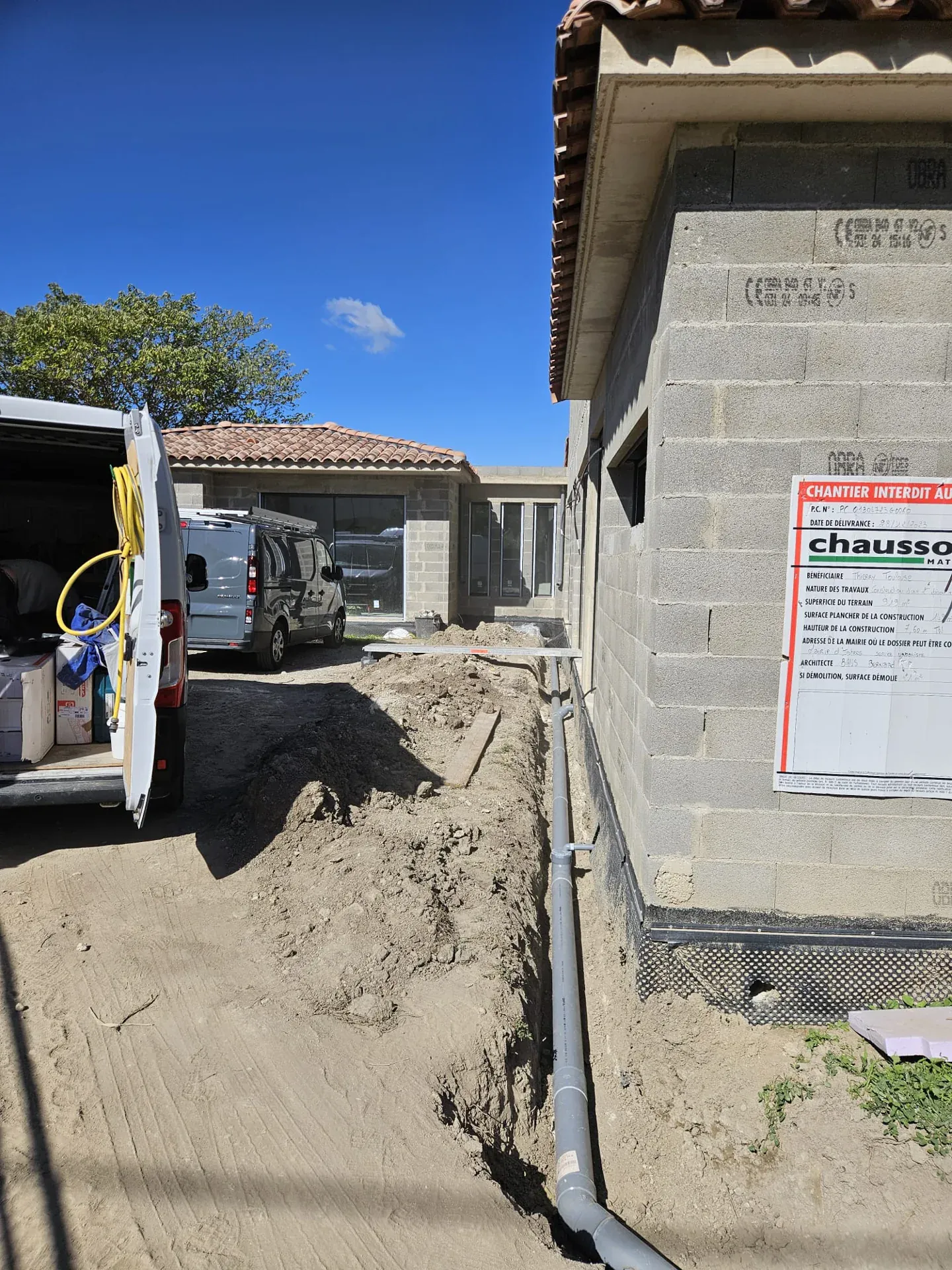 Chantier CLG Plomberie — Plomberie & réseaux, vue 14