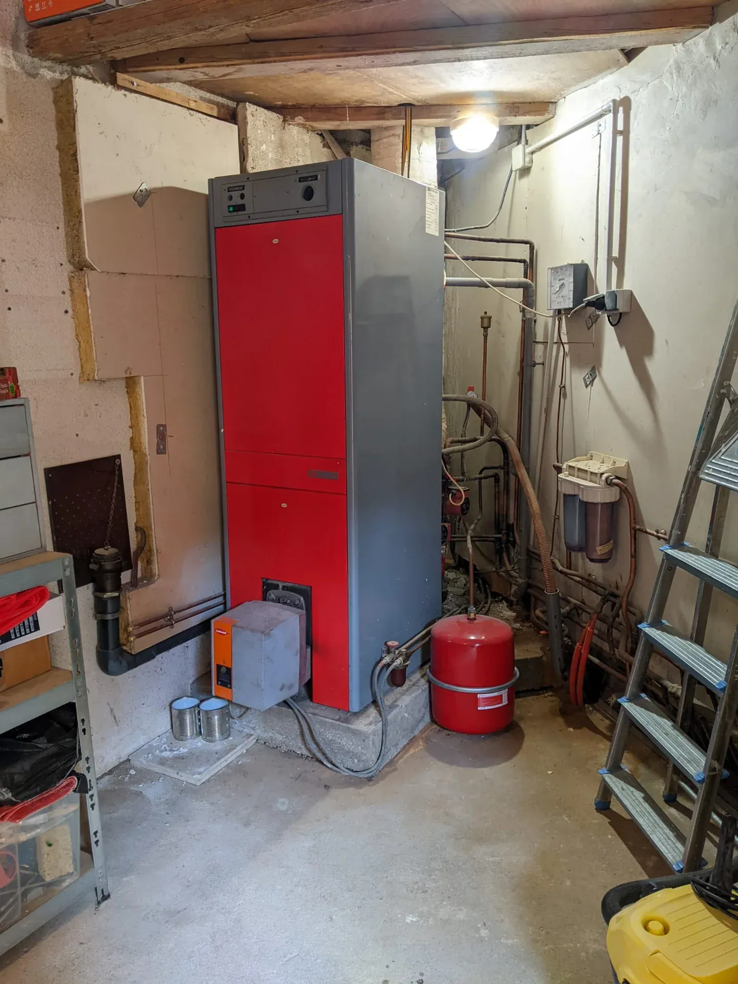 Chantier CLG Plomberie — Chauffe-eau, vue 2