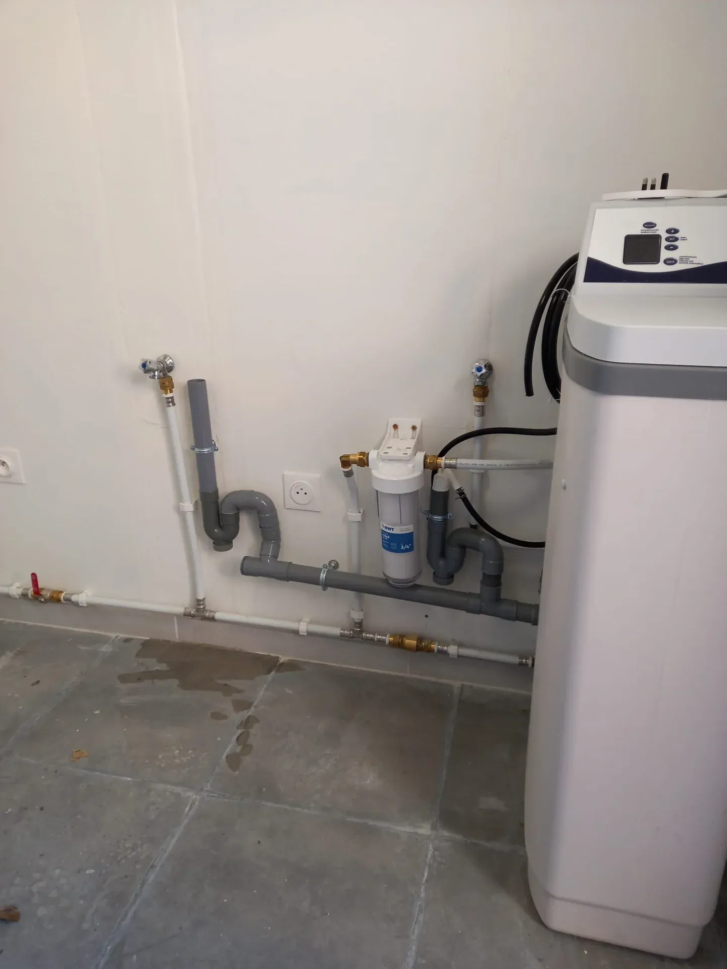 Chantier CLG Plomberie — Traitement de l’eau, vue 6
