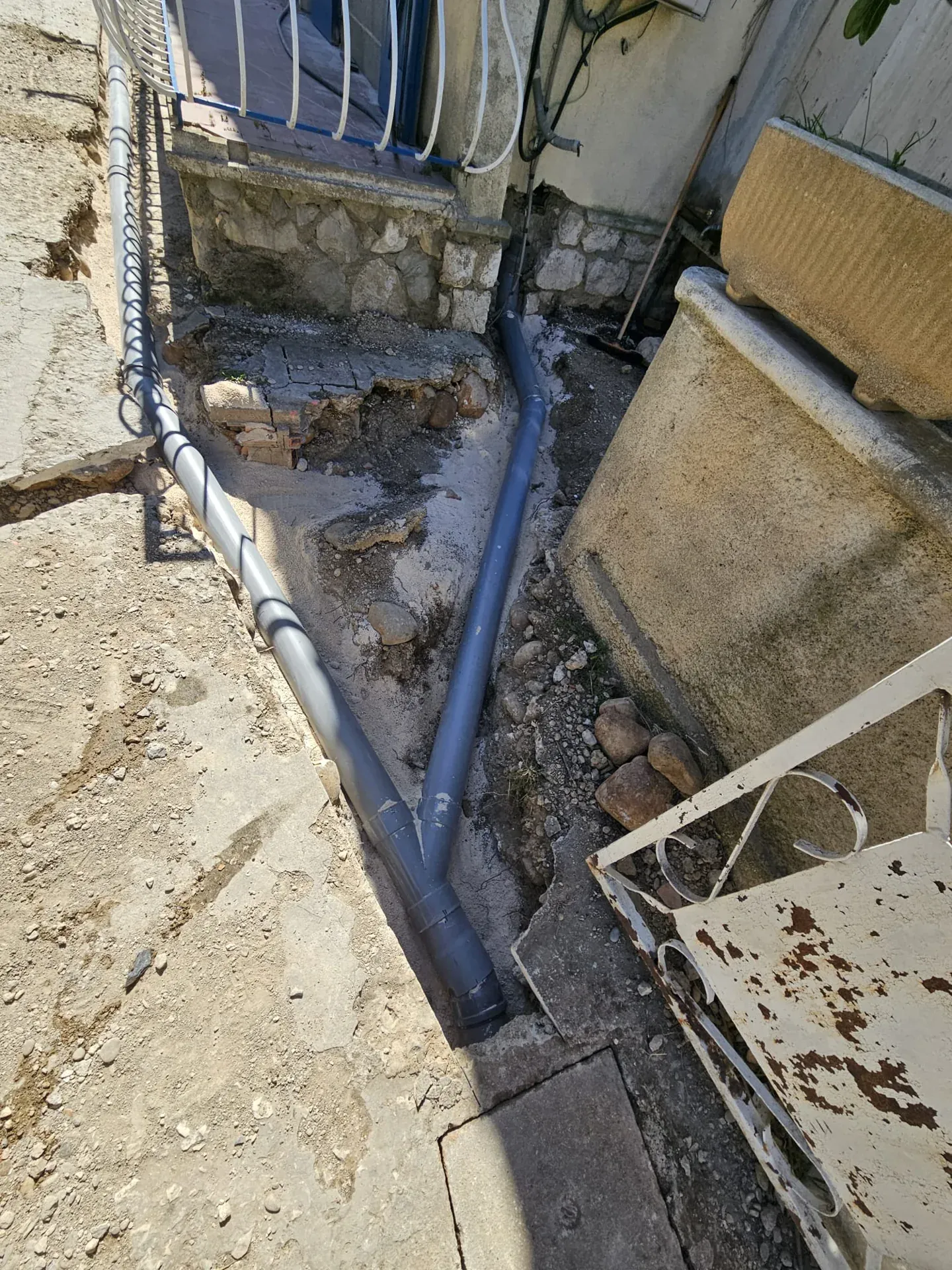 Chantier CLG Plomberie — Plomberie & réseaux, vue 3