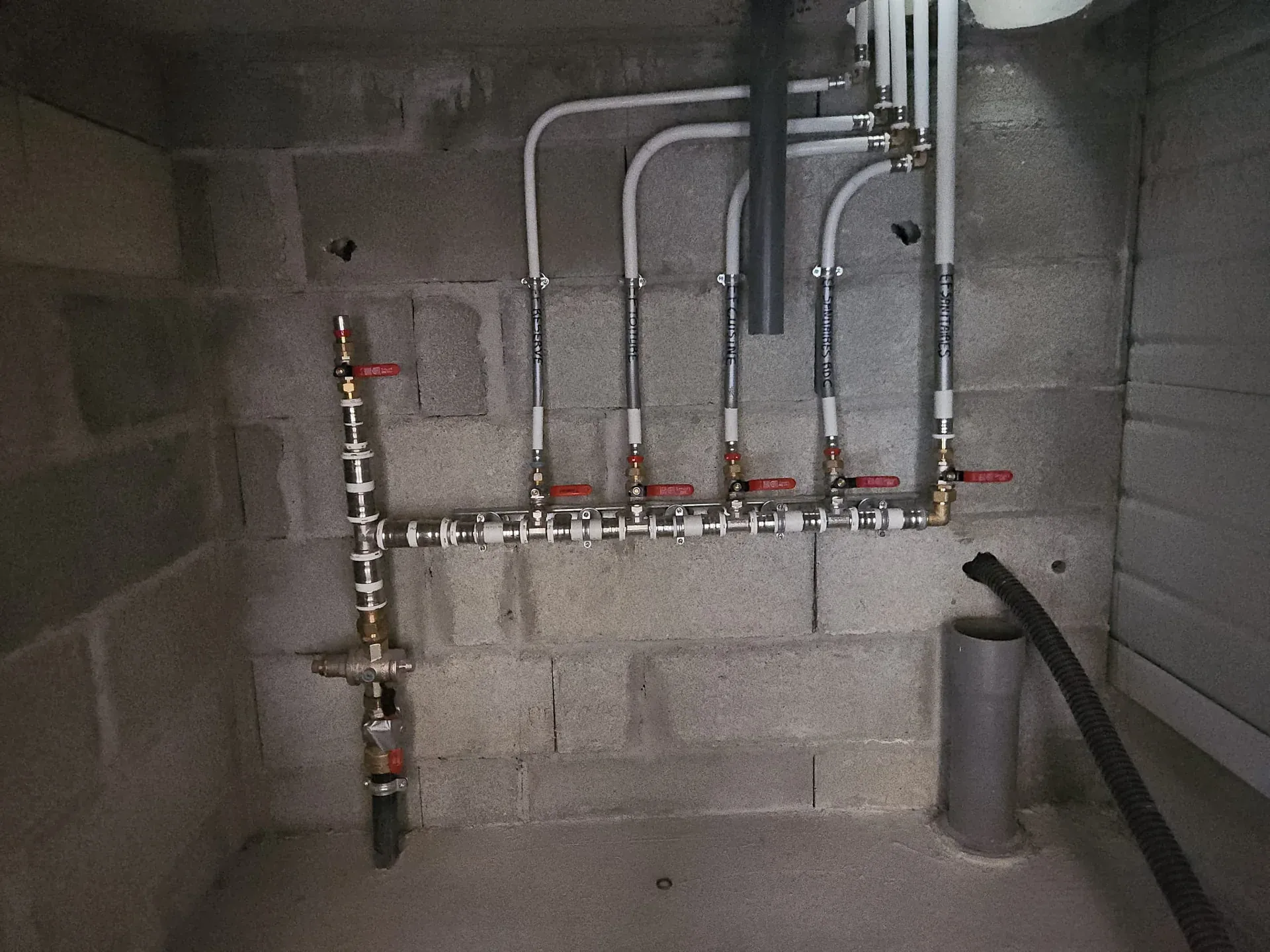 Chantier CLG Plomberie — Plomberie & réseaux, vue 1