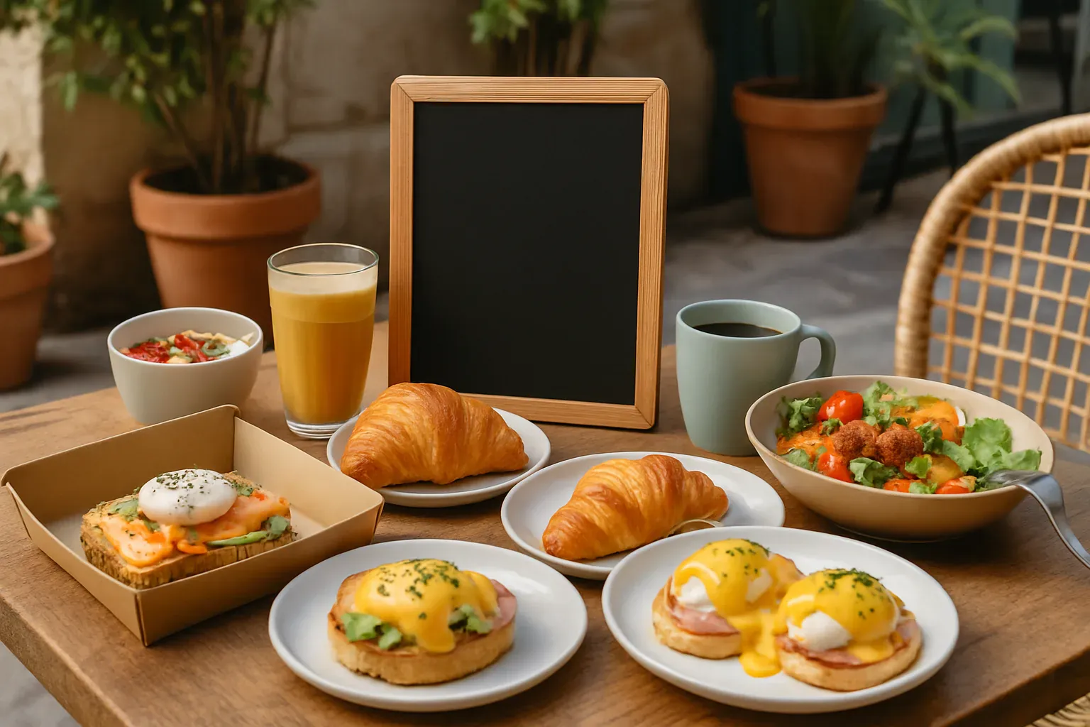 Illustration d’une table de brunch — définition, origine et repas type