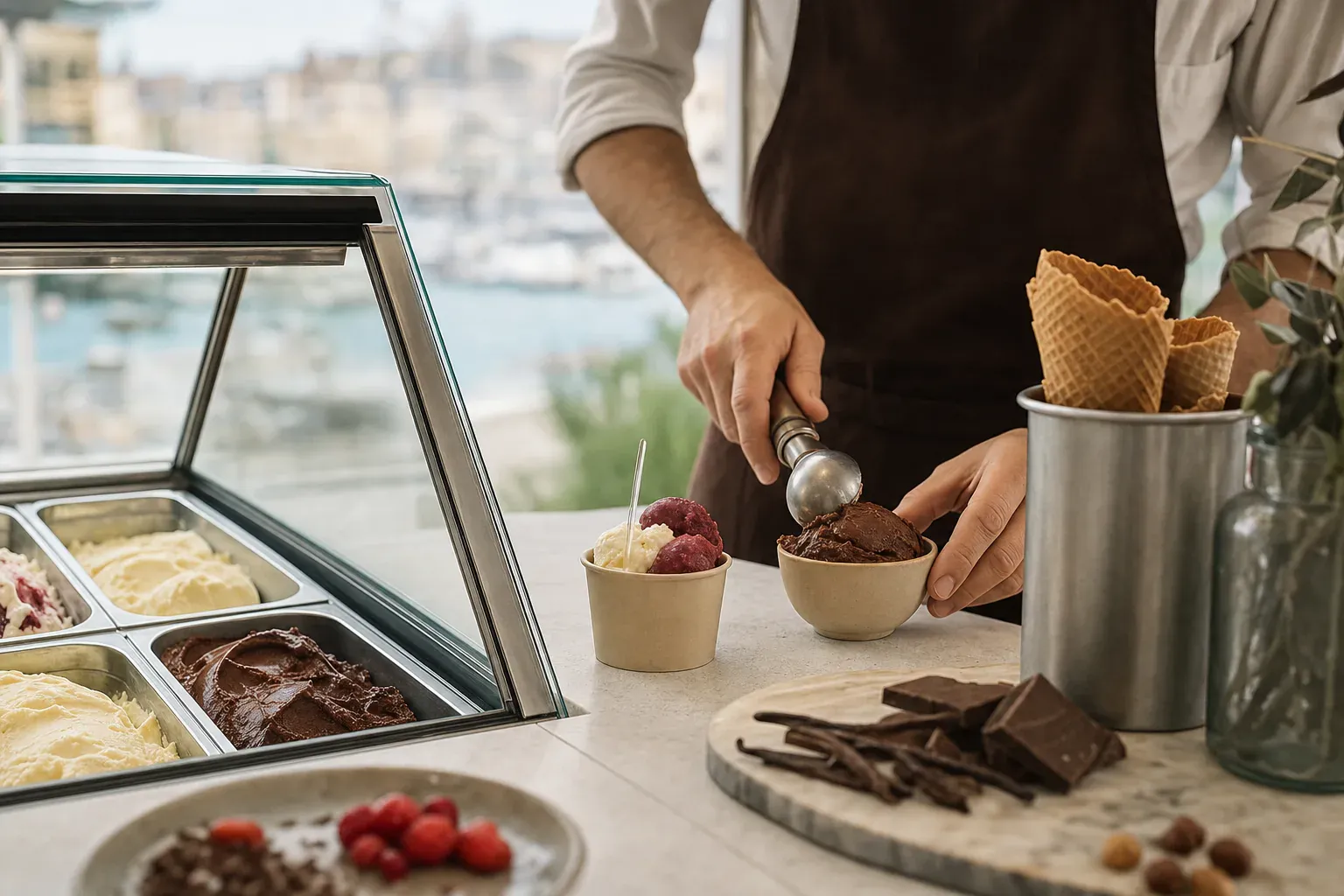 différence entre glace artisanale et industrielle