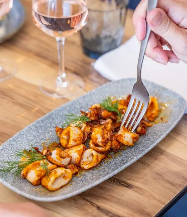 Calamars au Saté