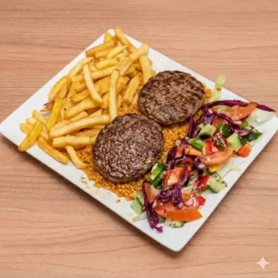 Assiette steak haché