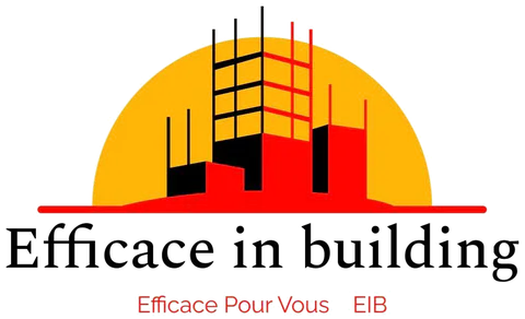 Logo Efficace In Building, Efficace pour vous