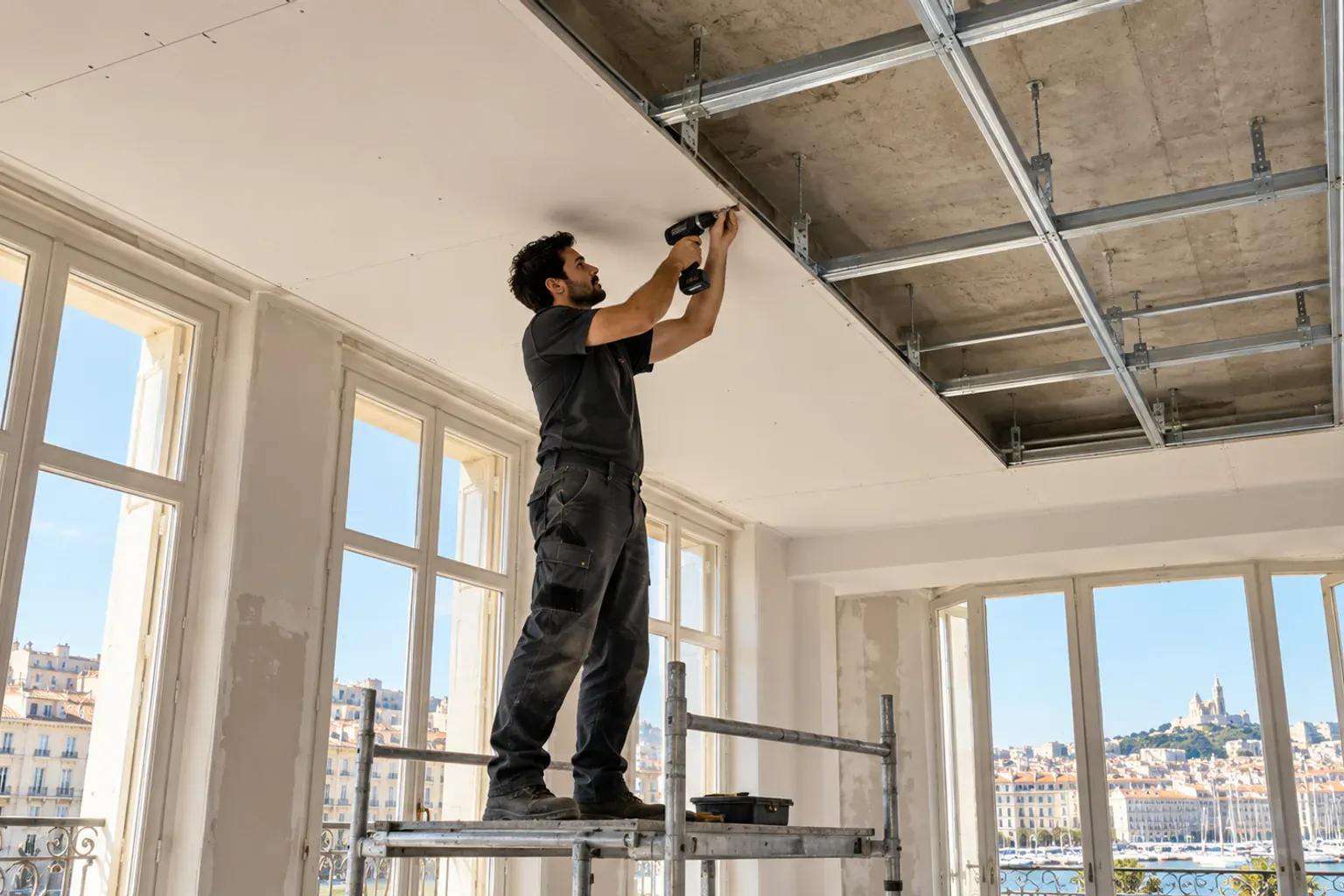 Pourquoi faire un faux plafond : 6 bonnes raisons (et ses limites)